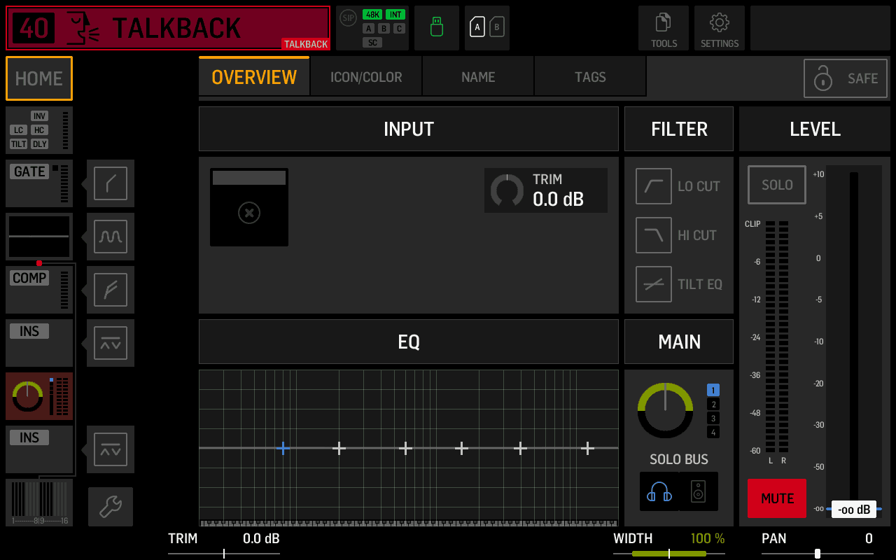 Automatically customized talkback channel